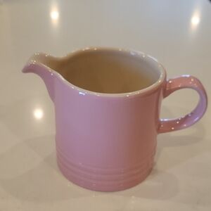 Le Creuset Mini Chiffon Pink Pitcher Creamer